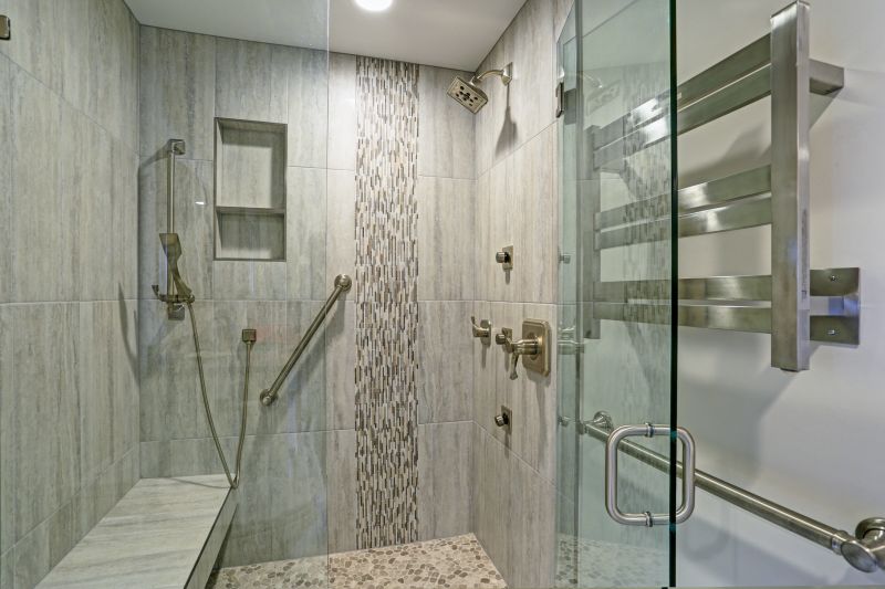 Elegant Walk-In Shower Design