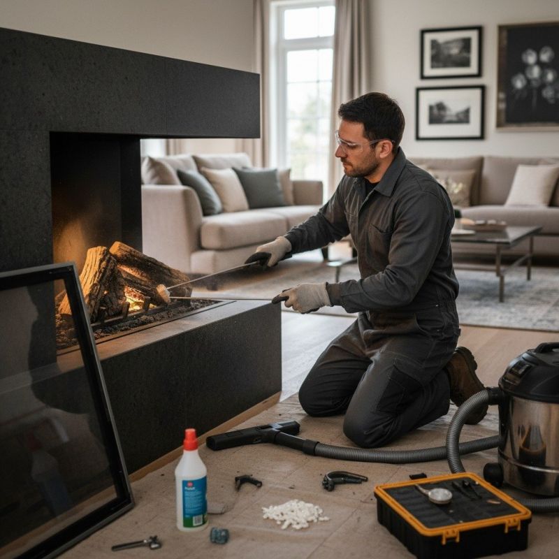 Local Fireplace Removal pros at work